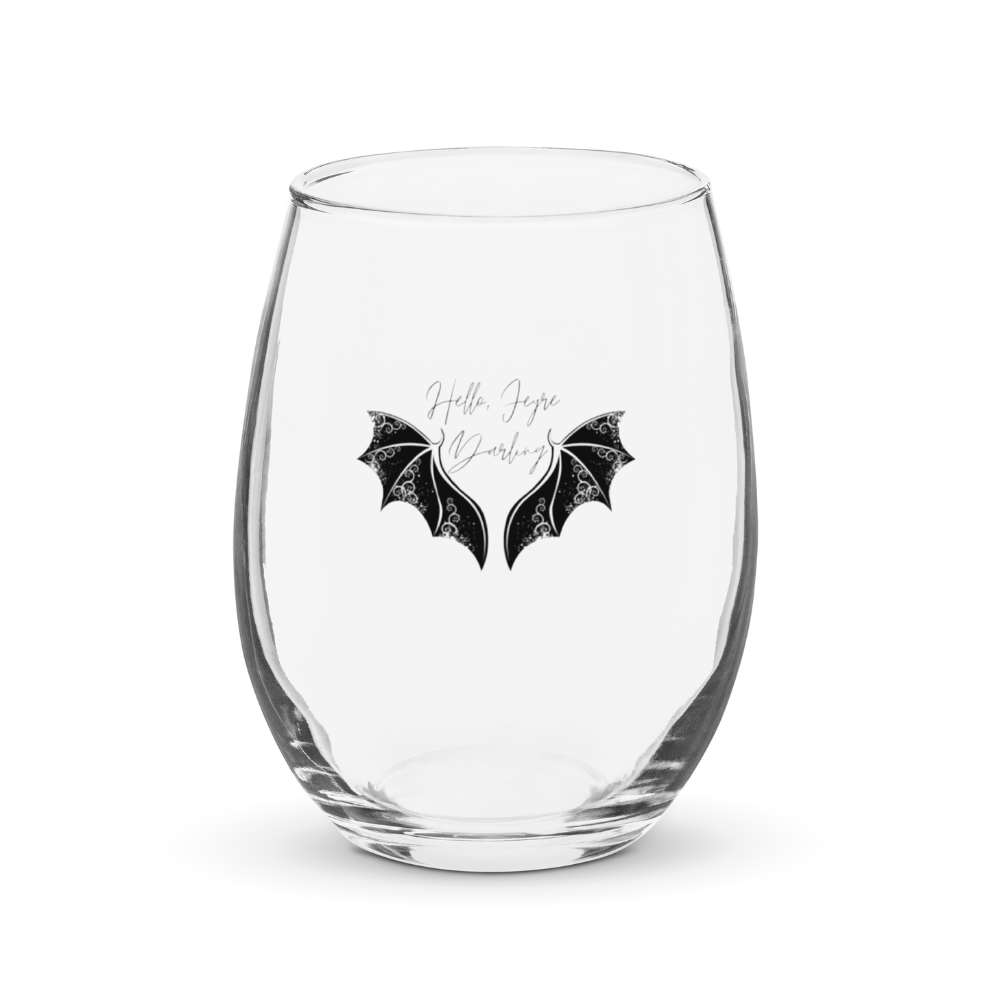 Feyre Darling Stemless wine glass