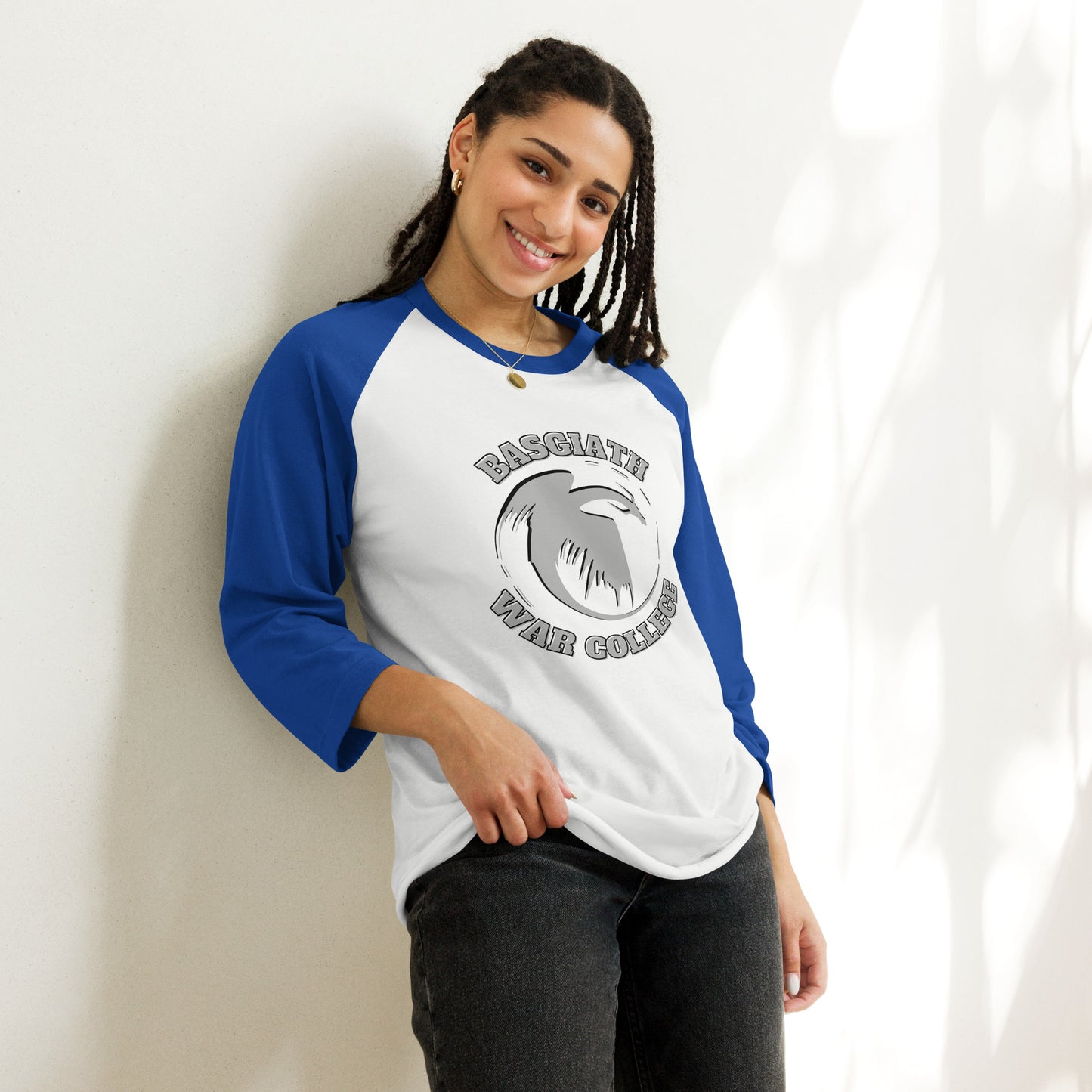 Basgiath War College 3/4 sleeve raglan shirt baseball tee