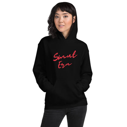 Smut Era Unisex Hoodie - Red Script