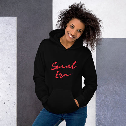 Smut Era Unisex Hoodie - Red Script