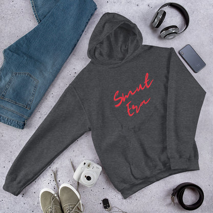 Smut Era Unisex Hoodie - Red Script