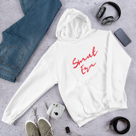 Smut Era Unisex Hoodie - Red Script