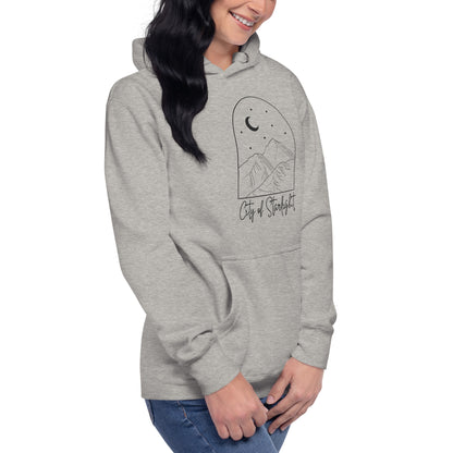 City of Starlight 100% Cotton Hoodie