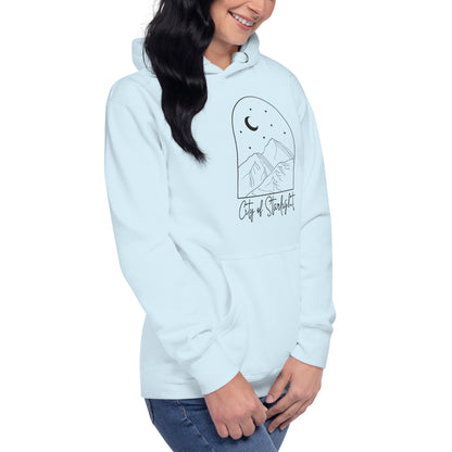 City of Starlight 100% Cotton Hoodie