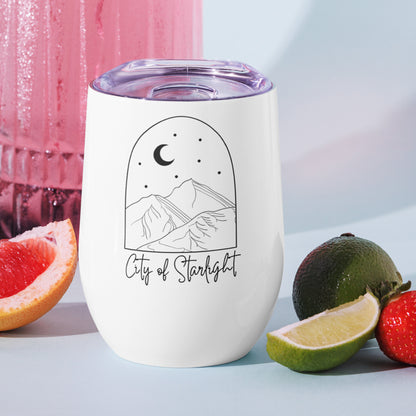 City of Starlight - 12 oz Wine tumbler