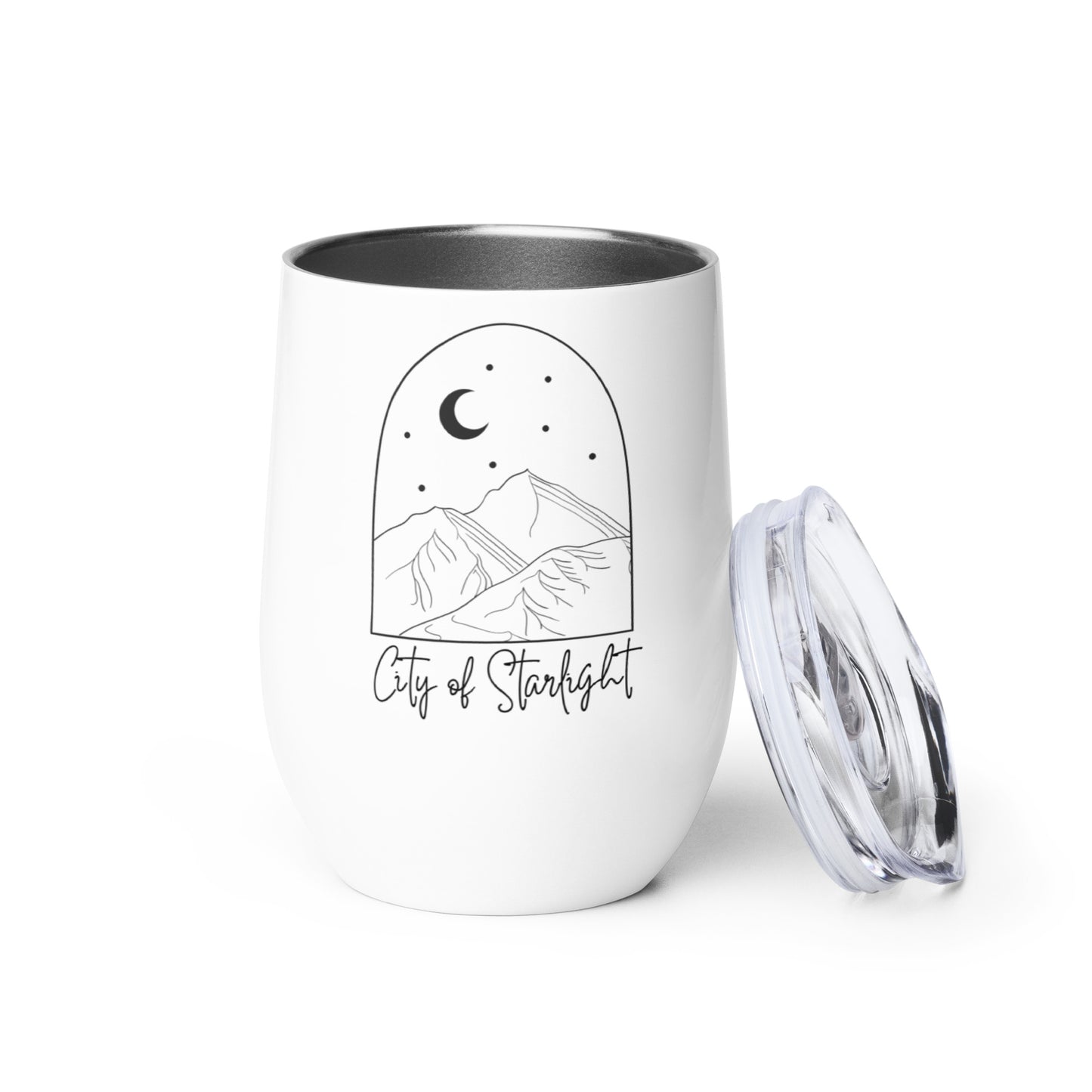 City of Starlight - 12 oz Wine tumbler