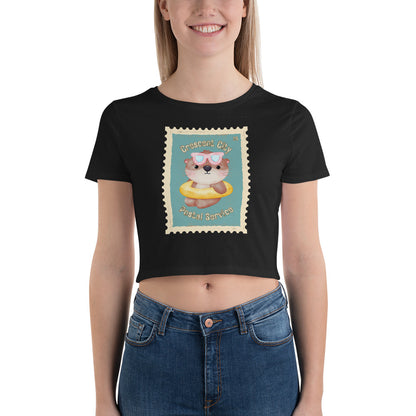 Crescent City Postal Service - Women’s Crop Tee