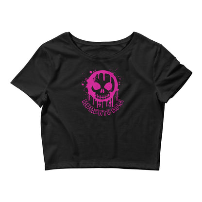 Memento Mori Graffiti - Women’s Crop Tee