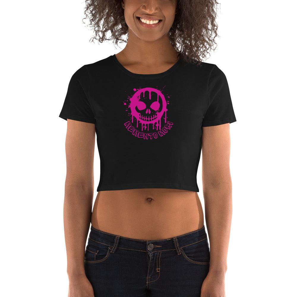 Memento Mori Graffiti - Women’s Crop Tee