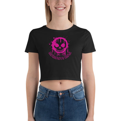 Memento Mori Graffiti - Women’s Crop Tee