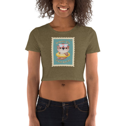 Crescent City Postal Service - Women’s Crop Tee