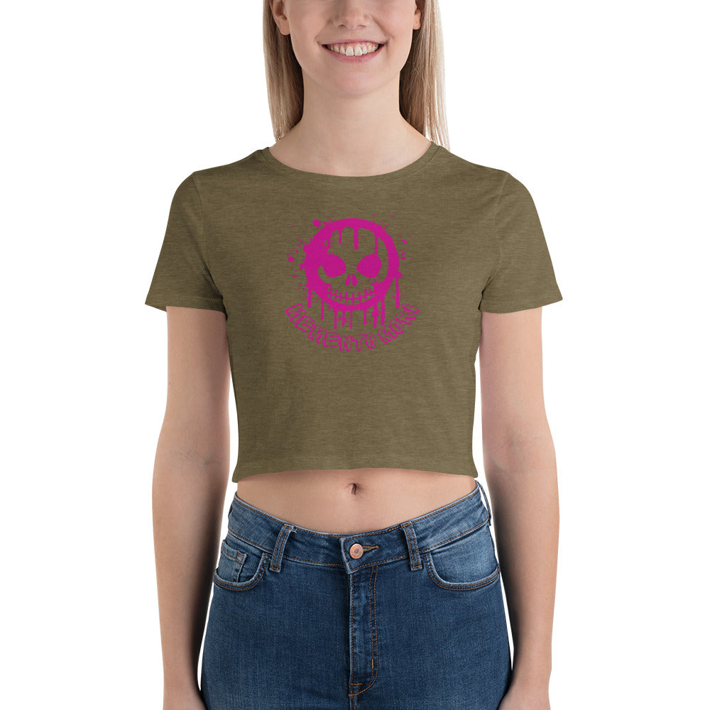 Memento Mori Graffiti - Women’s Crop Tee