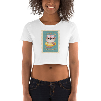 Crescent City Postal Service - Women’s Crop Tee