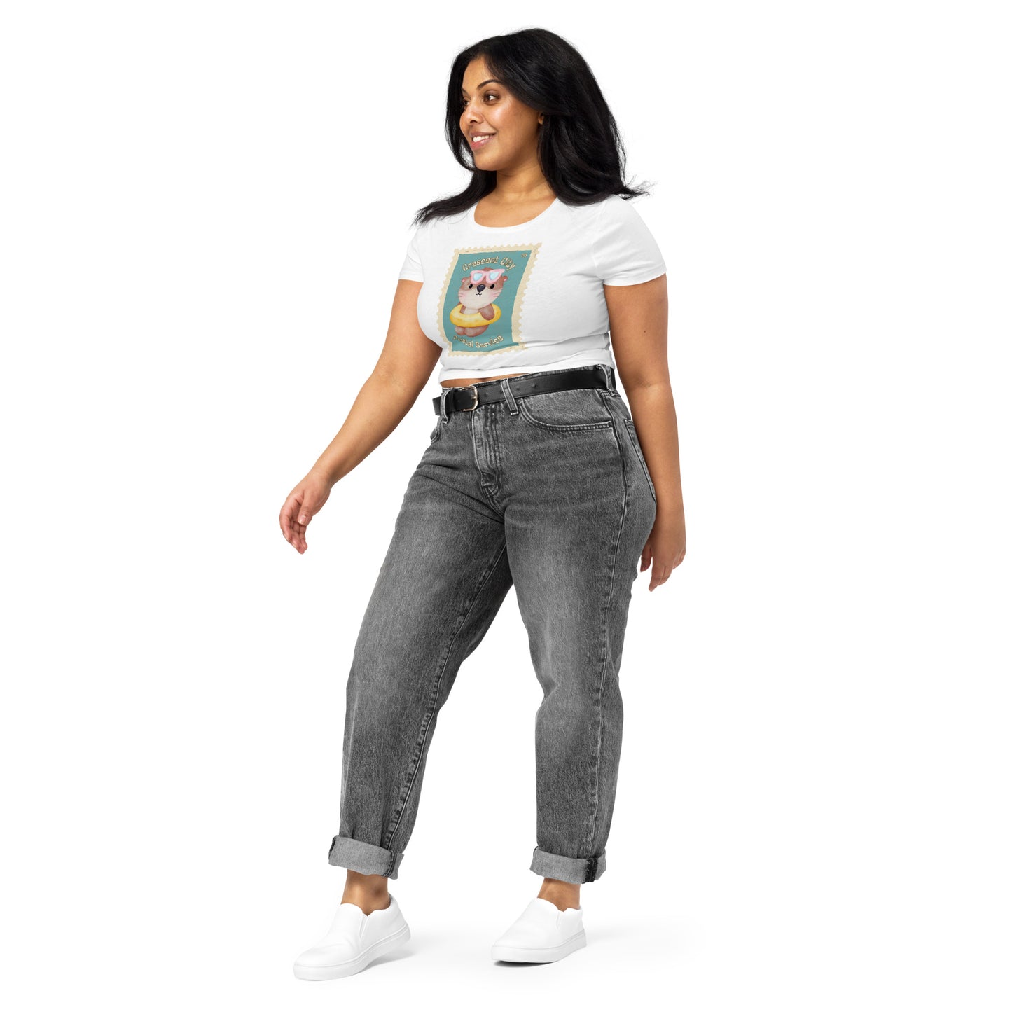 Crescent City Postal Service - Women’s Crop Tee