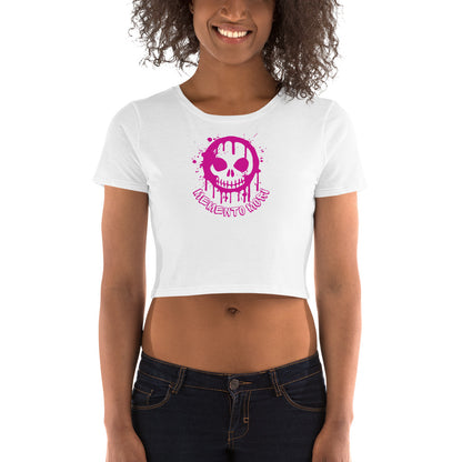 Memento Mori Graffiti - Women’s Crop Tee