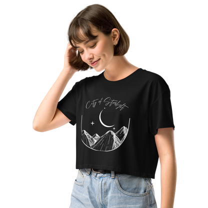 City of Starlight - Women’s crop top