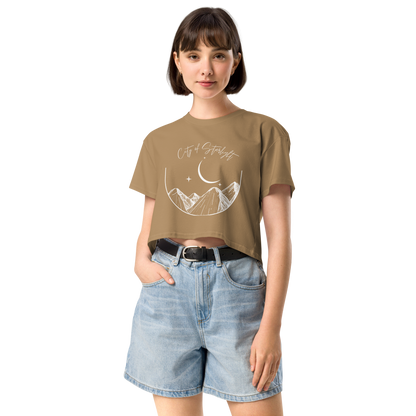 City of Starlight - Women’s crop top