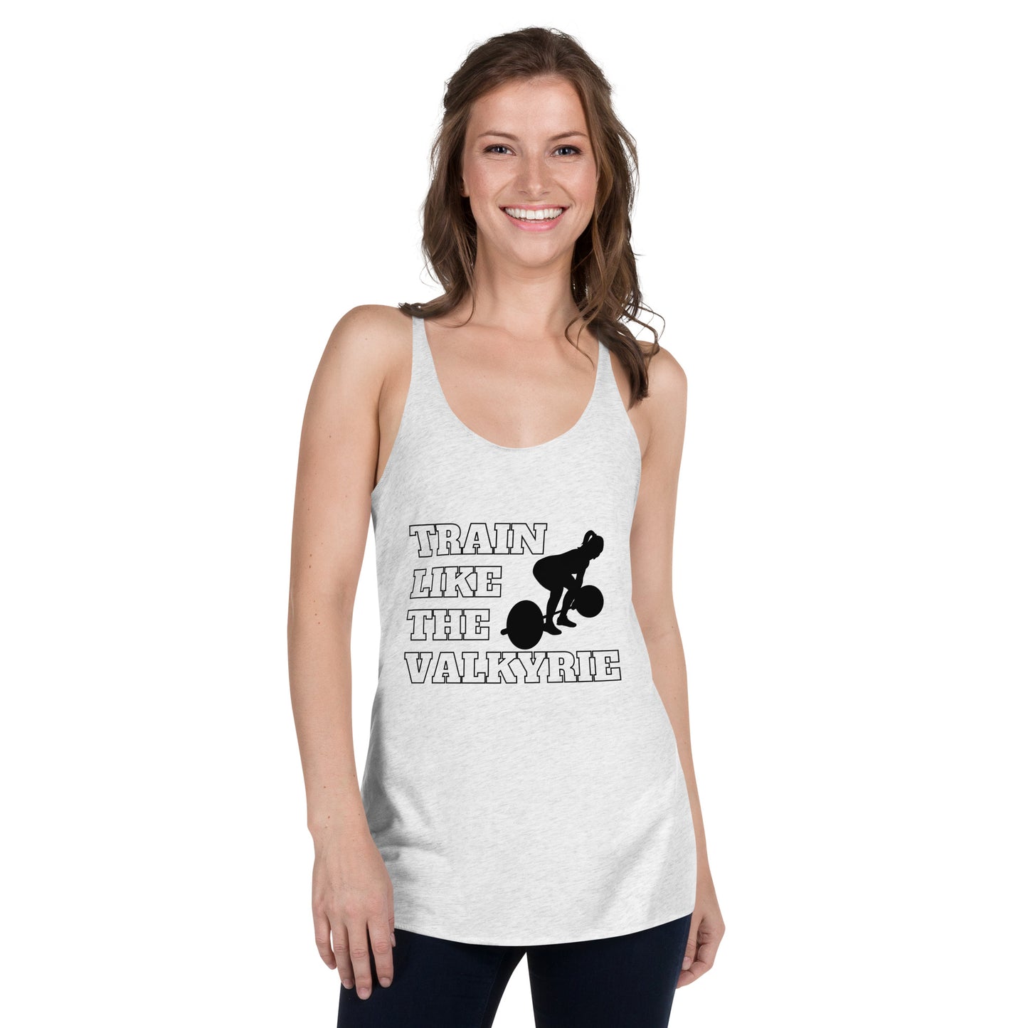 Train Like the Valkyrie Women's Racerback Tank