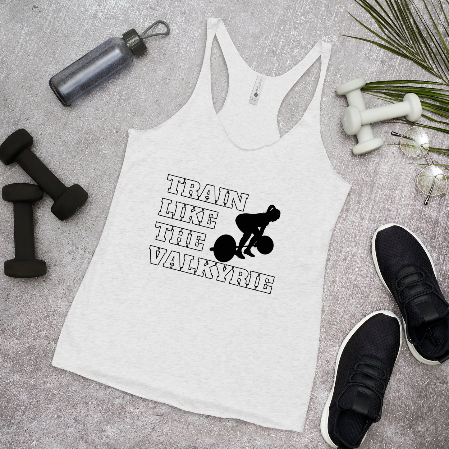 Train Like the Valkyrie Women's Racerback Tank