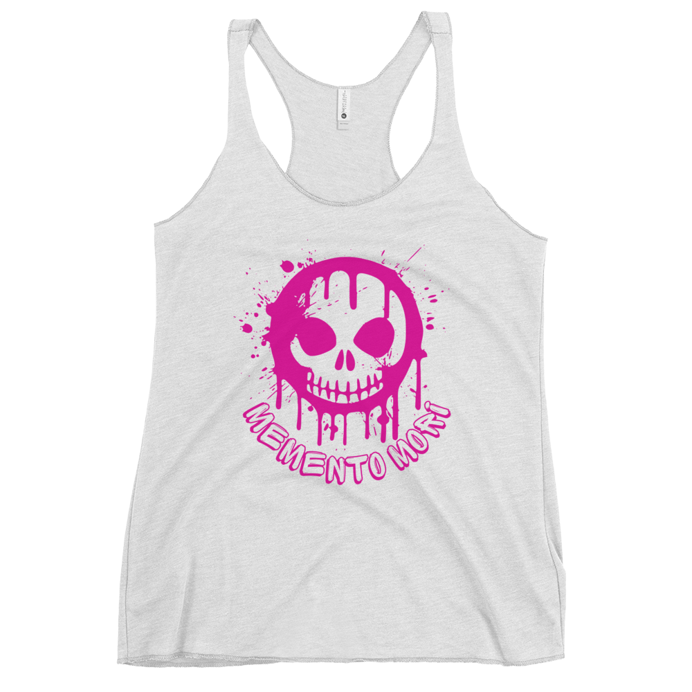 Memento Mori Graffiti - Women's Racerback Tank