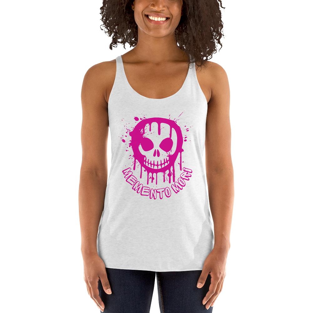 Memento Mori Graffiti - Women's Racerback Tank