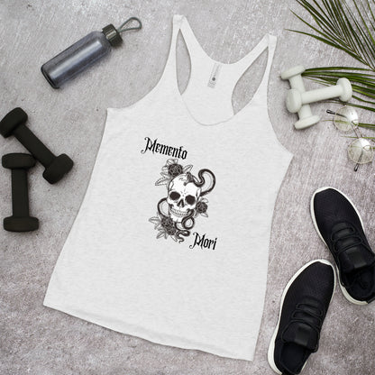 Memento Mori Skull - Women's Racerback Tank