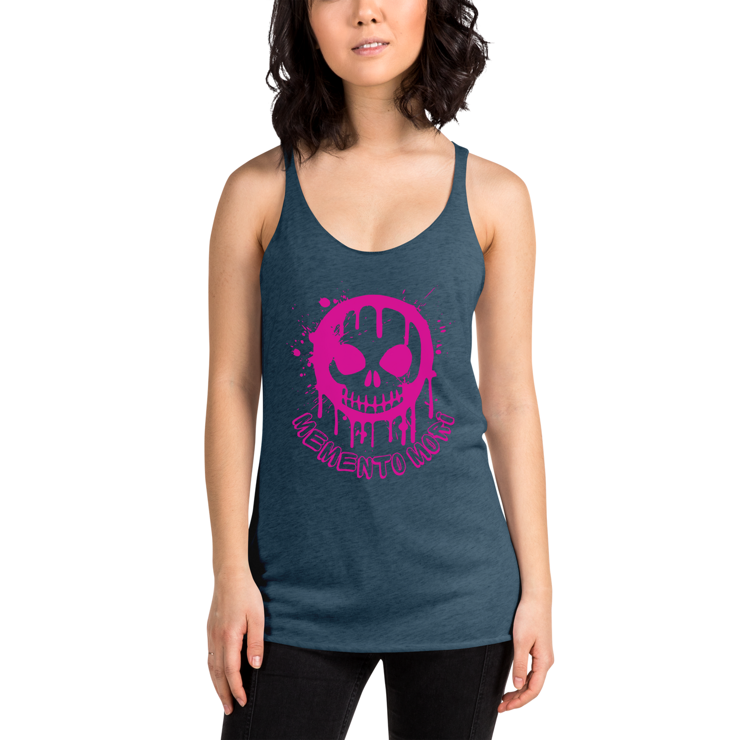 Memento Mori Graffiti - Women's Racerback Tank