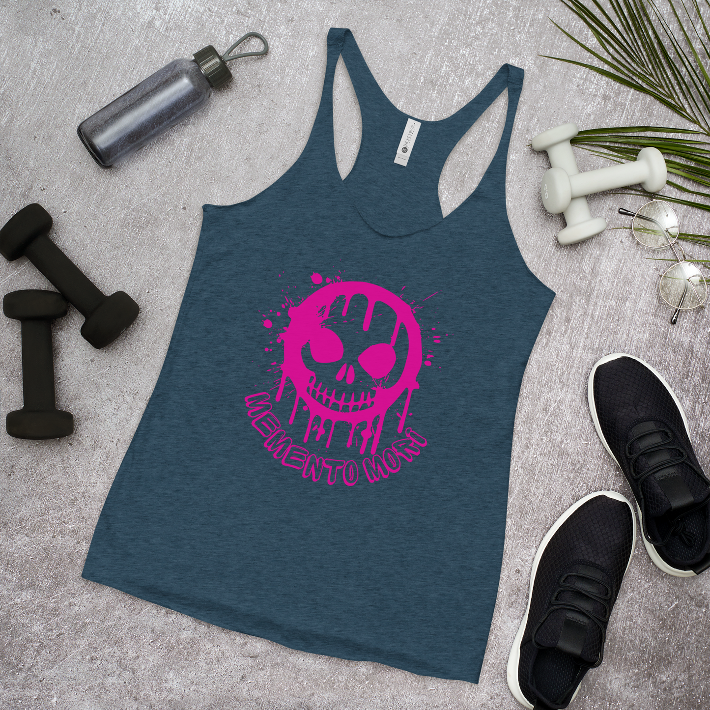 Memento Mori Graffiti - Women's Racerback Tank