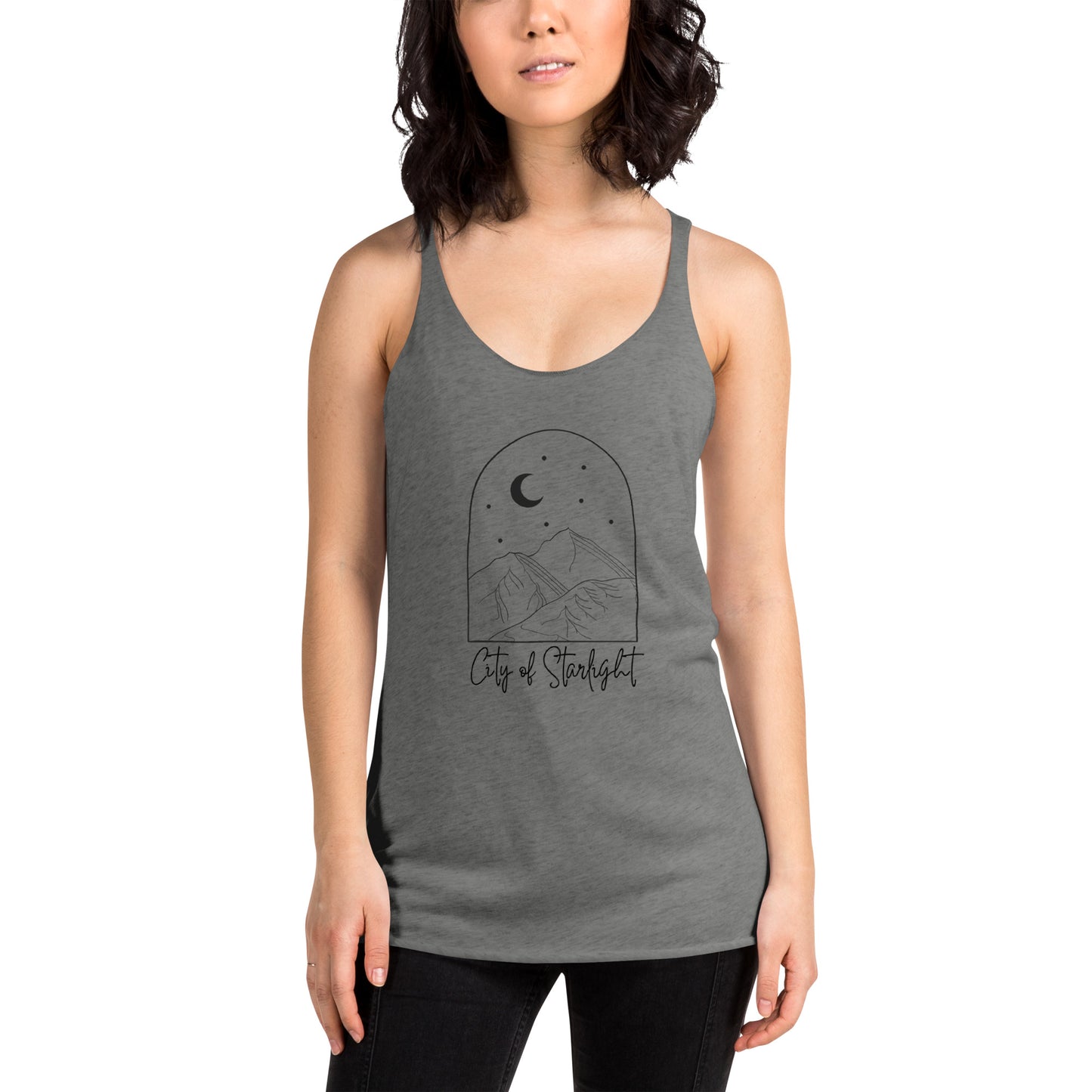 City of Starlight - Women's Racerback Tank