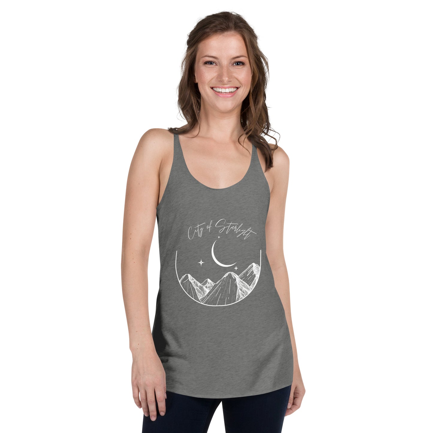 City of Starlight - Women's Racerback Tank