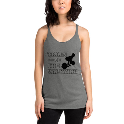 Train Like the Valkyrie Women's Racerback Tank