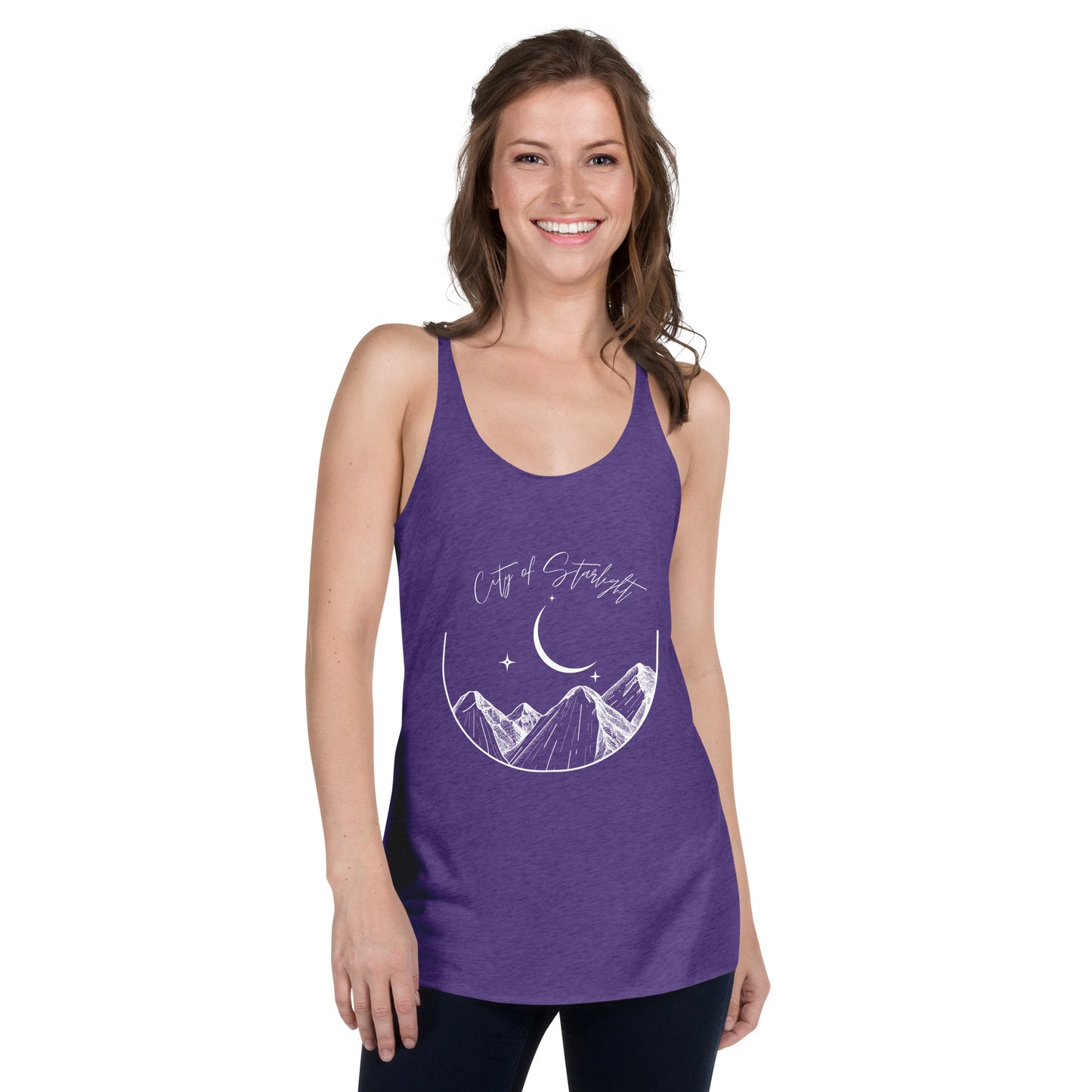 City of Starlight - Women's Racerback Tank