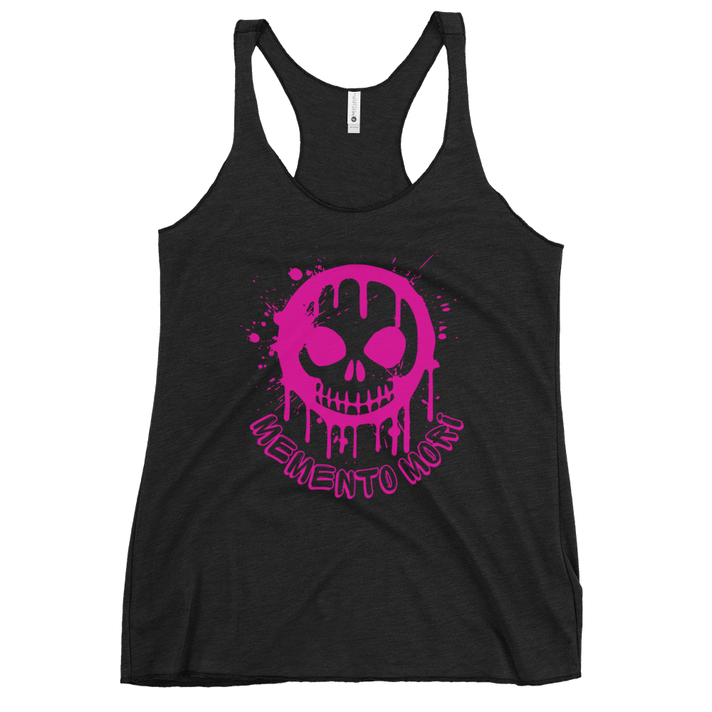 Memento Mori Graffiti - Women's Racerback Tank