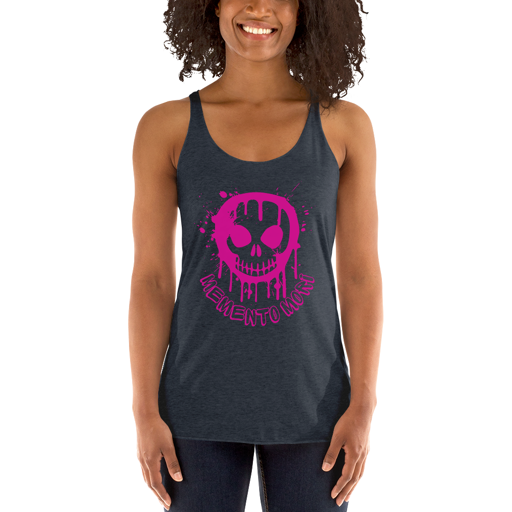 Memento Mori Graffiti - Women's Racerback Tank