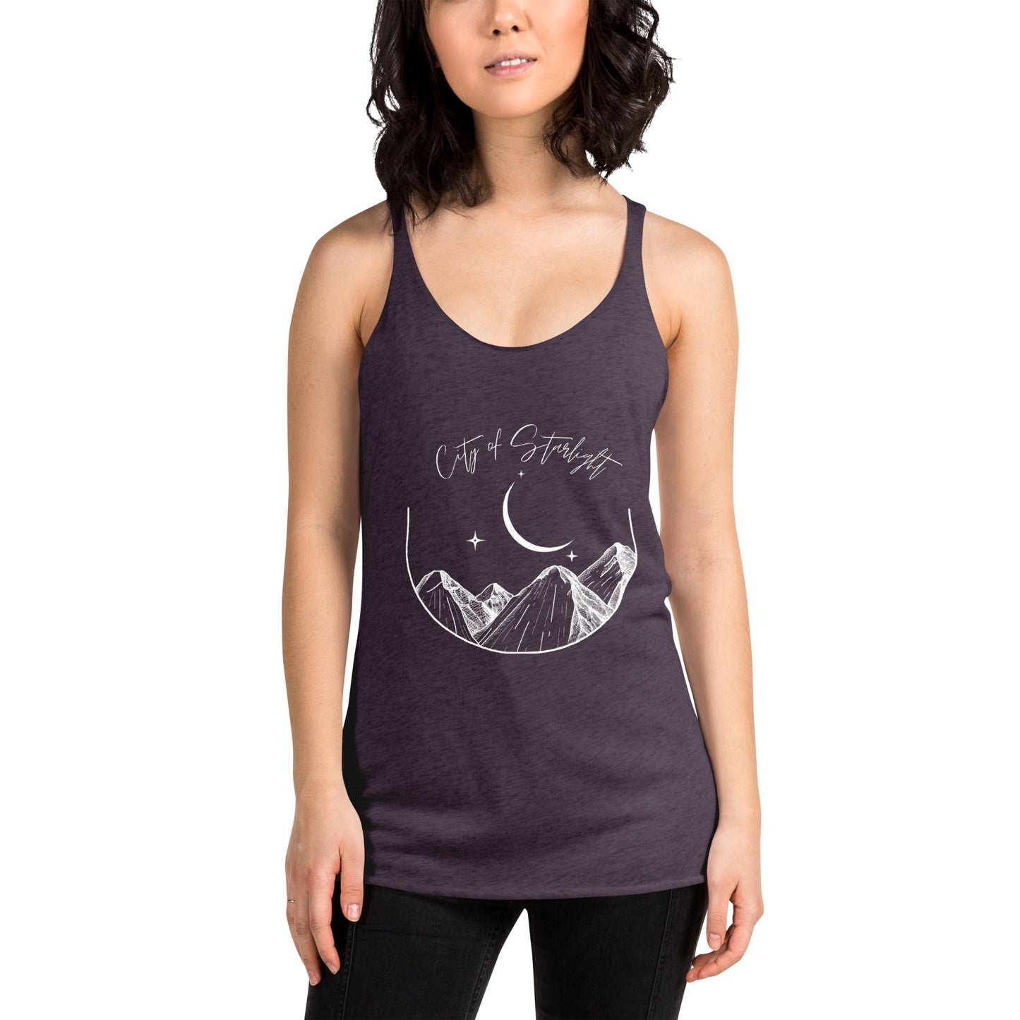 City of Starlight - Women's Racerback Tank