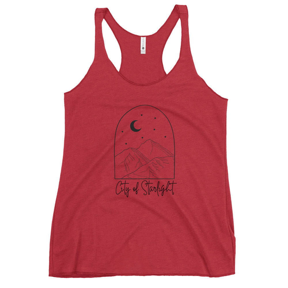 City of Starlight - Women's Racerback Tank