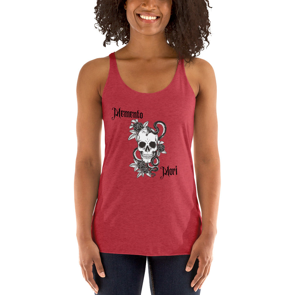 Memento Mori Skull - Women's Racerback Tank