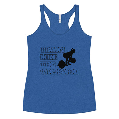 Train Like the Valkyrie Women's Racerback Tank