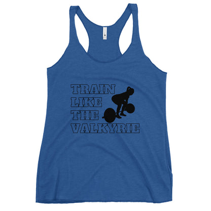 Train Like the Valkyrie Women's Racerback Tank