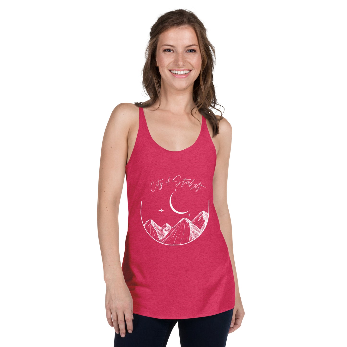 City of Starlight - Women's Racerback Tank