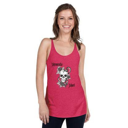 Memento Mori Skull - Women's Racerback Tank