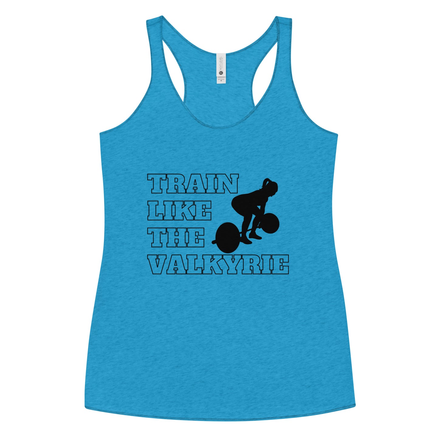 Train Like the Valkyrie Women's Racerback Tank