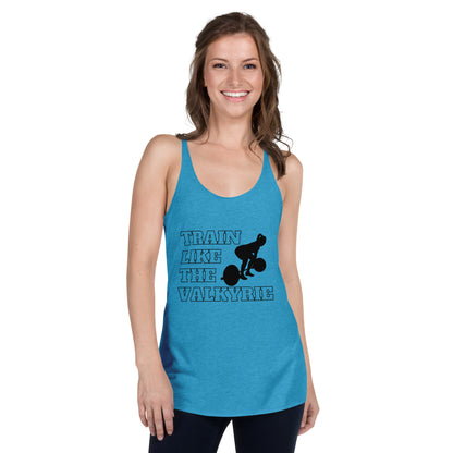 Train Like the Valkyrie Women's Racerback Tank