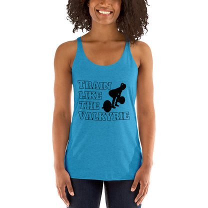 Train Like the Valkyrie Women's Racerback Tank