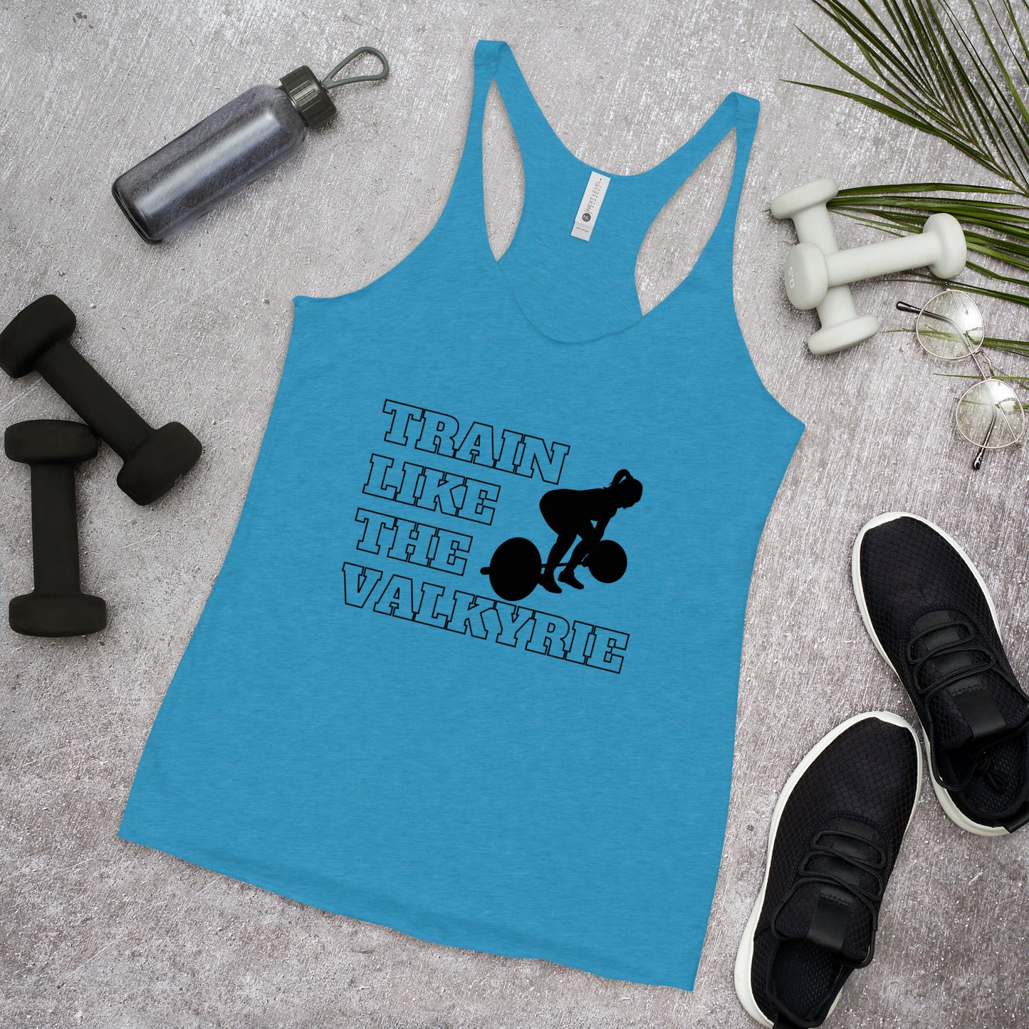 Train Like the Valkyrie Women's Racerback Tank