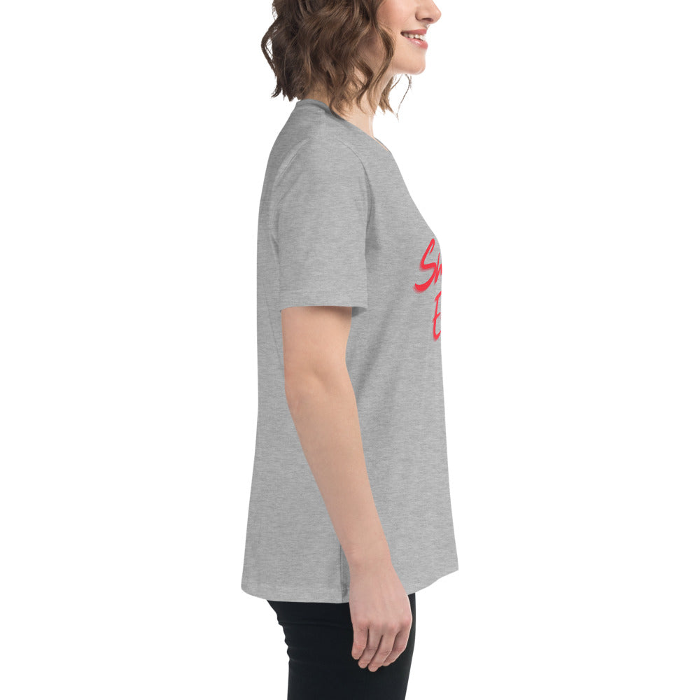 Smut Era - Red Script |  100% Cotton - Pre-Shrunk | Women's Relaxed T-Shirt