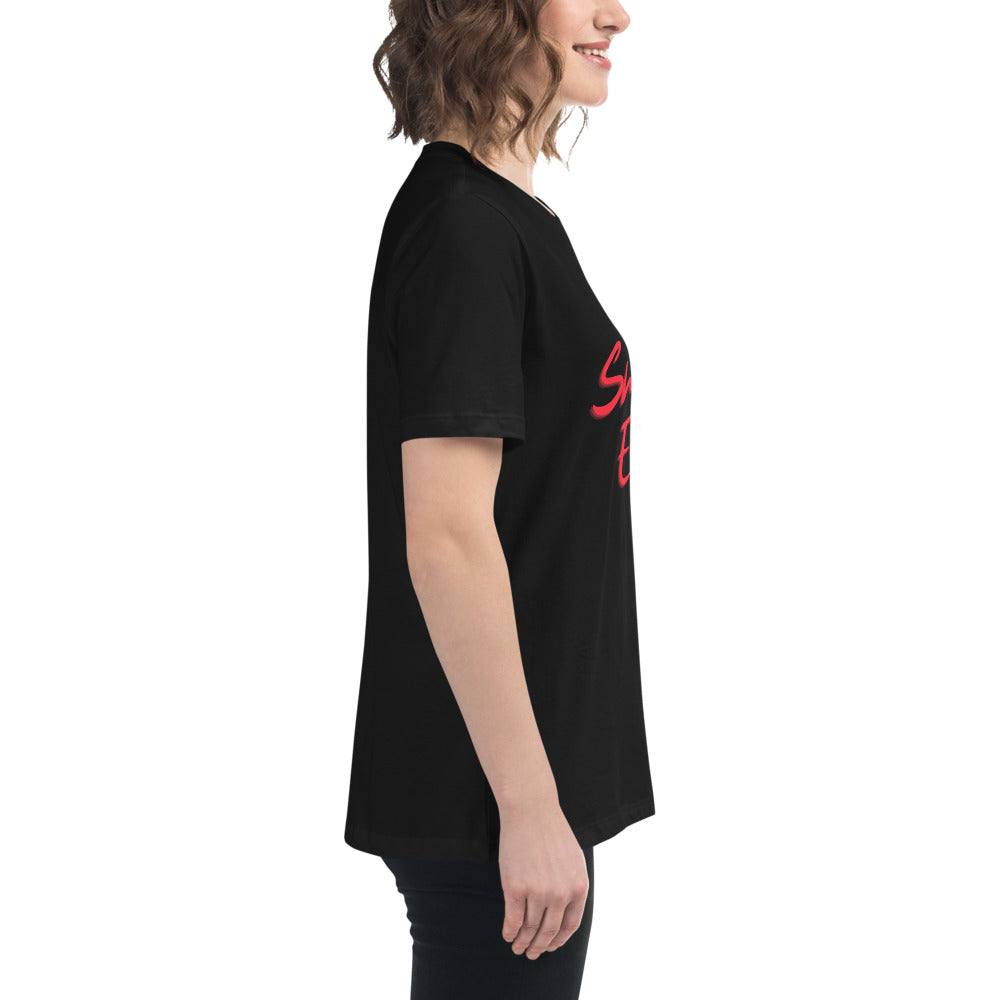 Smut Era - Red Script |  100% Cotton - Pre-Shrunk | Women's Relaxed T-Shirt