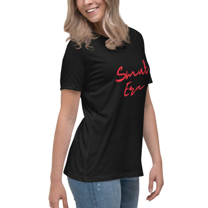 Smut Era - Red Script |  100% Cotton - Pre-Shrunk | Women's Relaxed T-Shirt