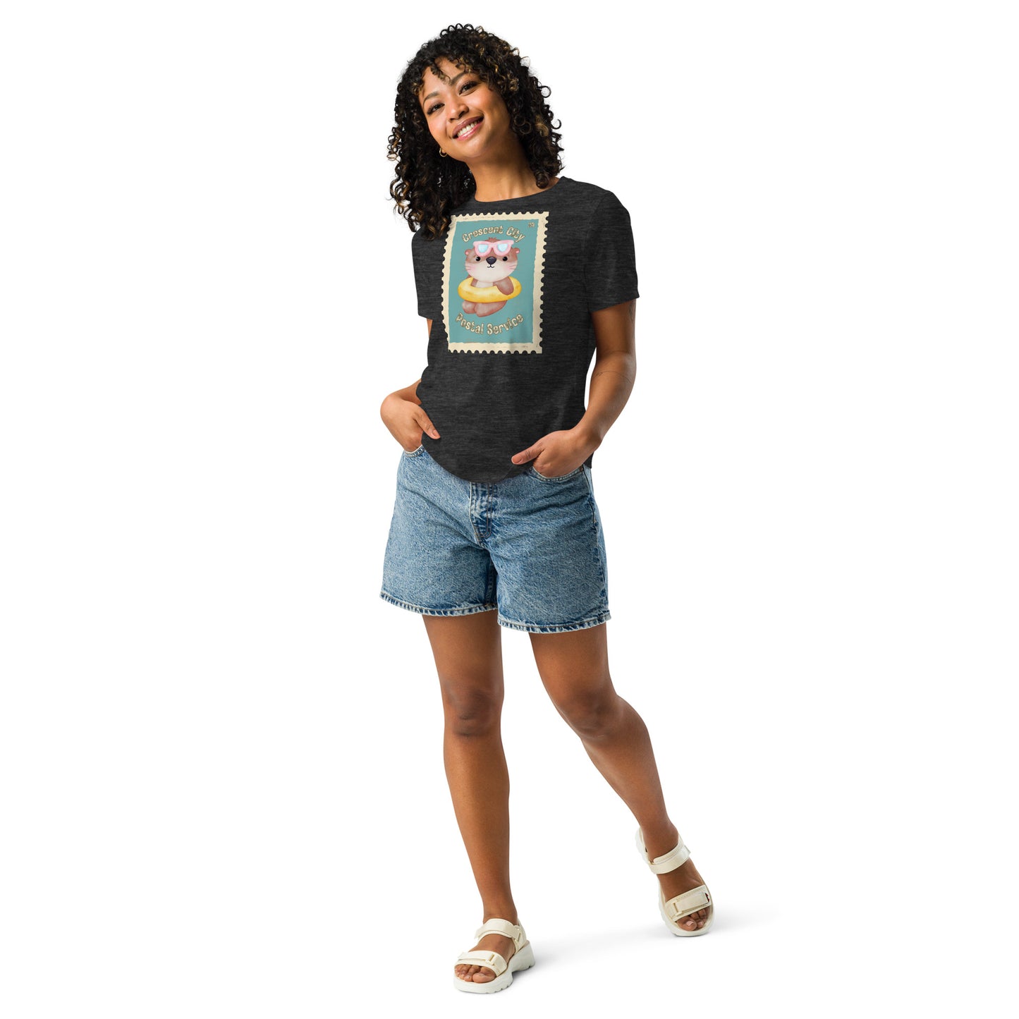 Crescent City Postal Service | 100% Cotton | Women's Relaxed T-Shirt