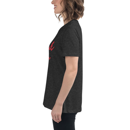 Smut Era - Red Script |  100% Cotton - Pre-Shrunk | Women's Relaxed T-Shirt